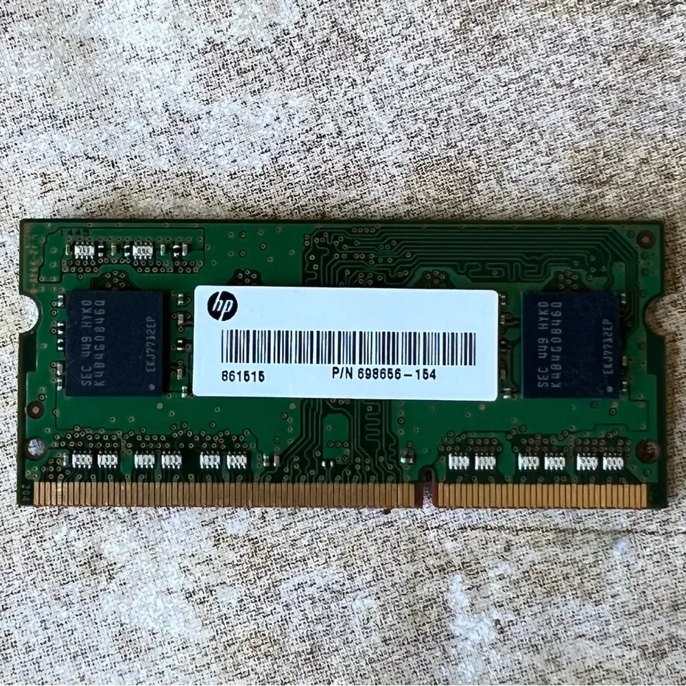 Samsung 4GB DDR3L 1600MHz PC3L-12800S Laptop‎ RAM M471B5173QH0-YK0 HP 698656-154